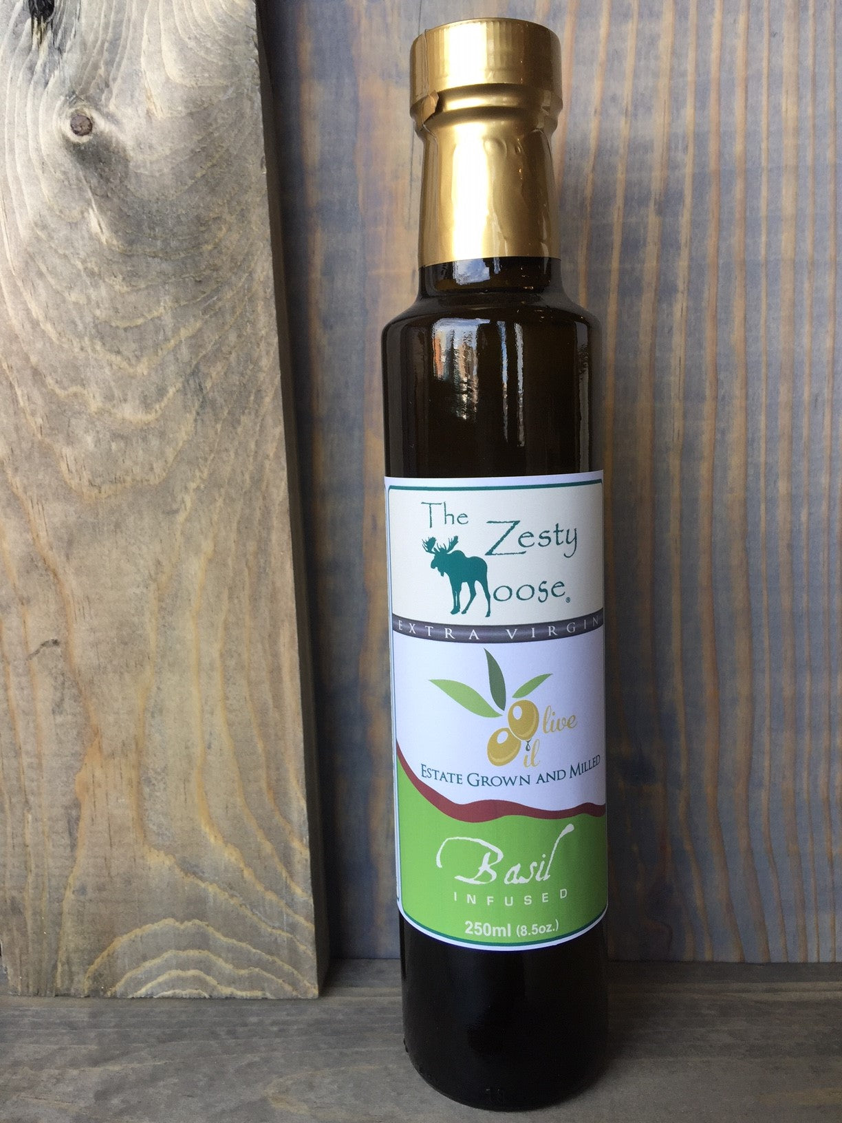 Basil Cold Pressed Extra Virgin Olive Oil TheZestyMoose